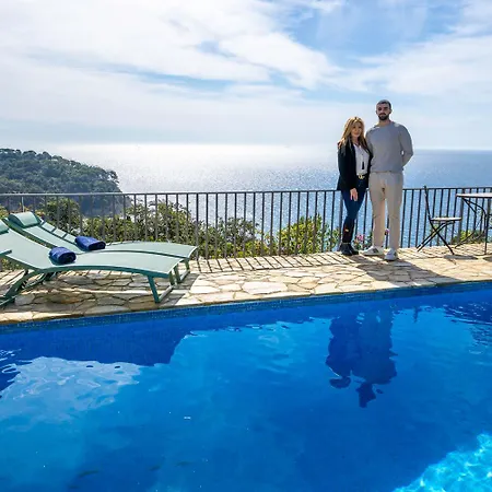 Villa Toni Vistas Mar Piscina Jacuzzi Aire Acondicionado Lloret de Mar
