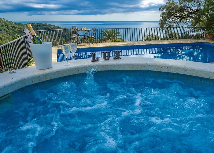 Willa Toni Vistas Mar Piscina Jacuzzi Aire Acondicionado
