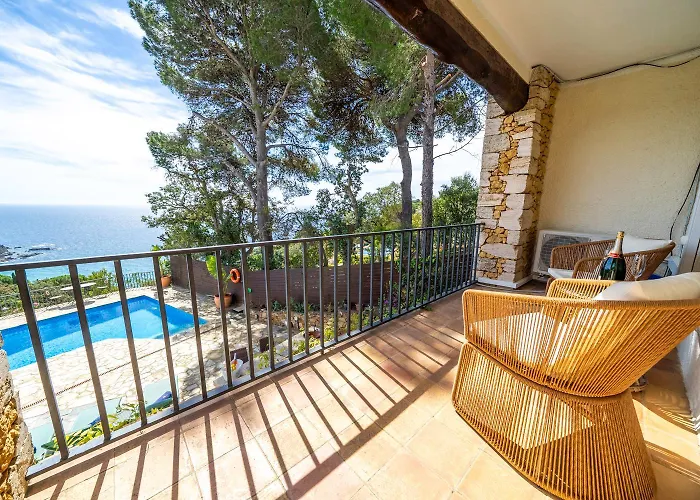 Villa Toni Vistas Mar Piscina Jacuzzi Aire Acondicionado Lloret de Mar