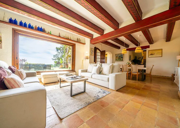 Toni Vistas Mar Piscina Jacuzzi Aire Acondicionado Willa Lloret de Mar