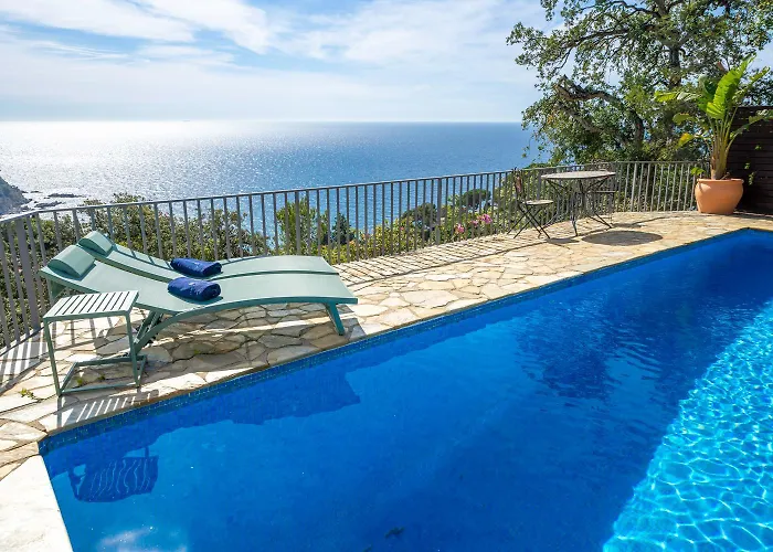 Toni Vistas Mar Piscina Jacuzzi Aire Acondicionado וילה