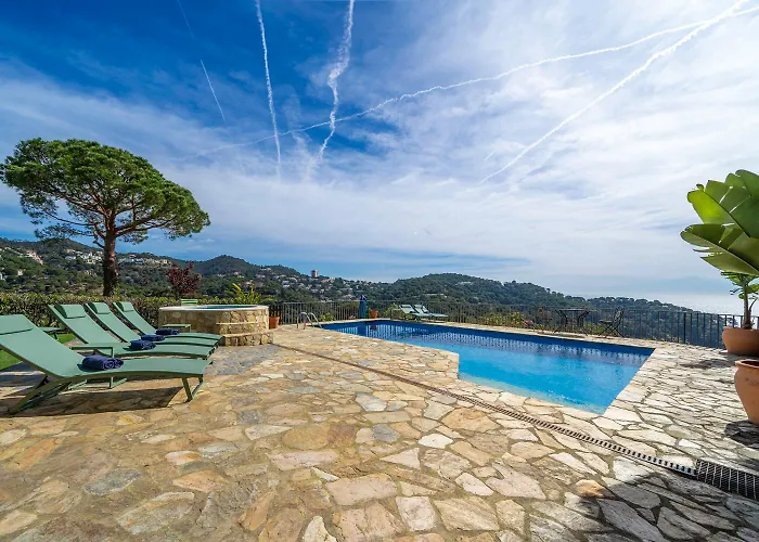 וילה Toni Vistas Mar Piscina Jacuzzi Aire Acondicionado *