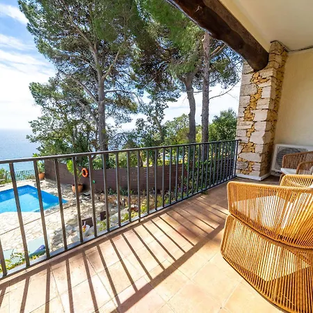 Willa Toni Vistas Mar Piscina Jacuzzi Aire Acondicionado Lloret de Mar