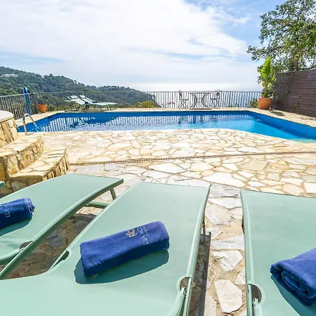 Вілла Toni Vistas Mar Piscina Jacuzzi Aire Acondicionado Льорет-де-Мар